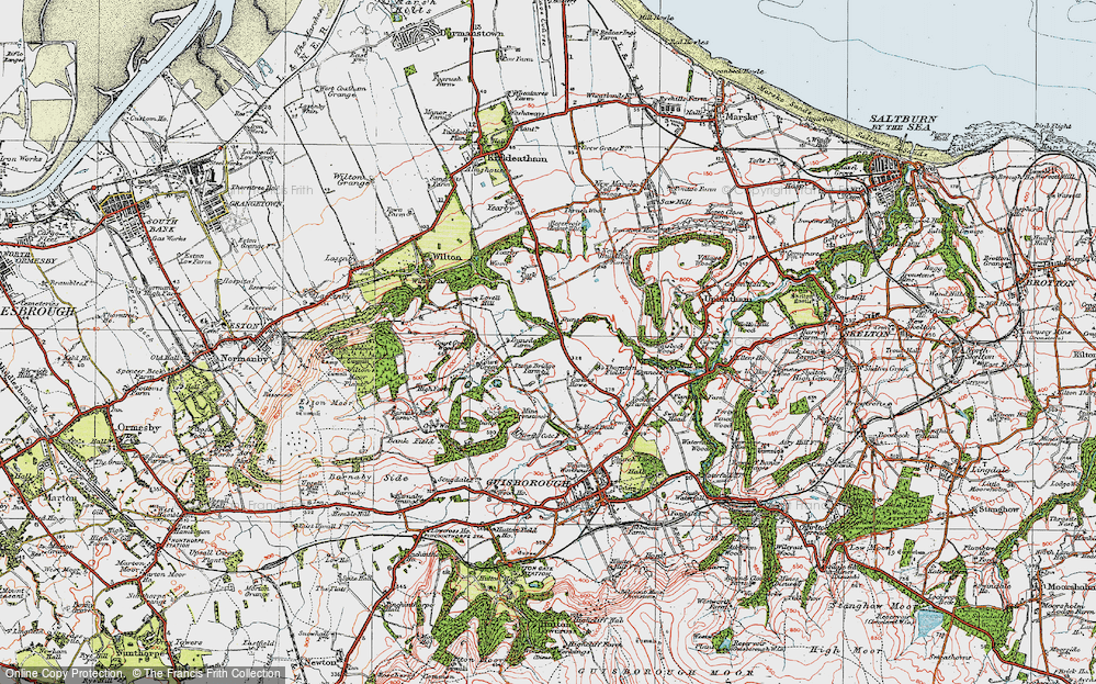 Old Map of Dunsdale, 1925 in 1925