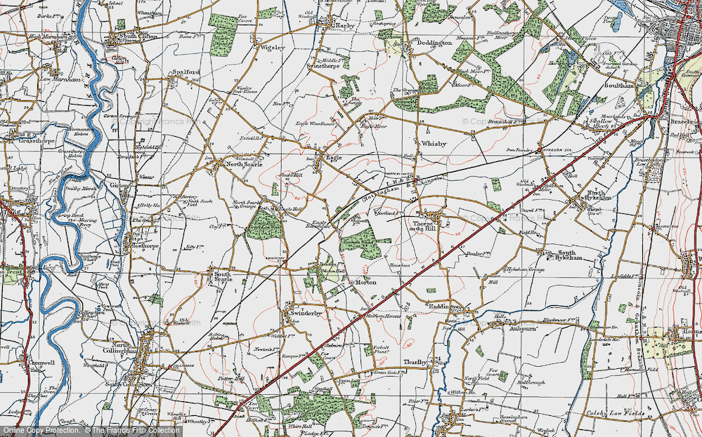 Old Maps of Eagle Barnsdale, Lincolnshire - Francis Frith