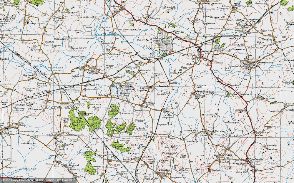 East Claydon, 1919