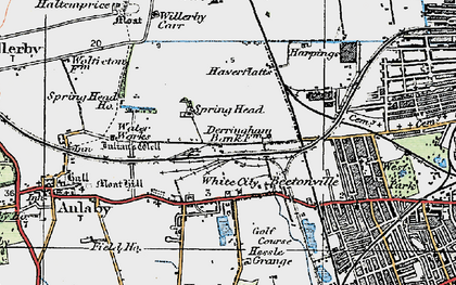 Old map of East Ella in 1924
