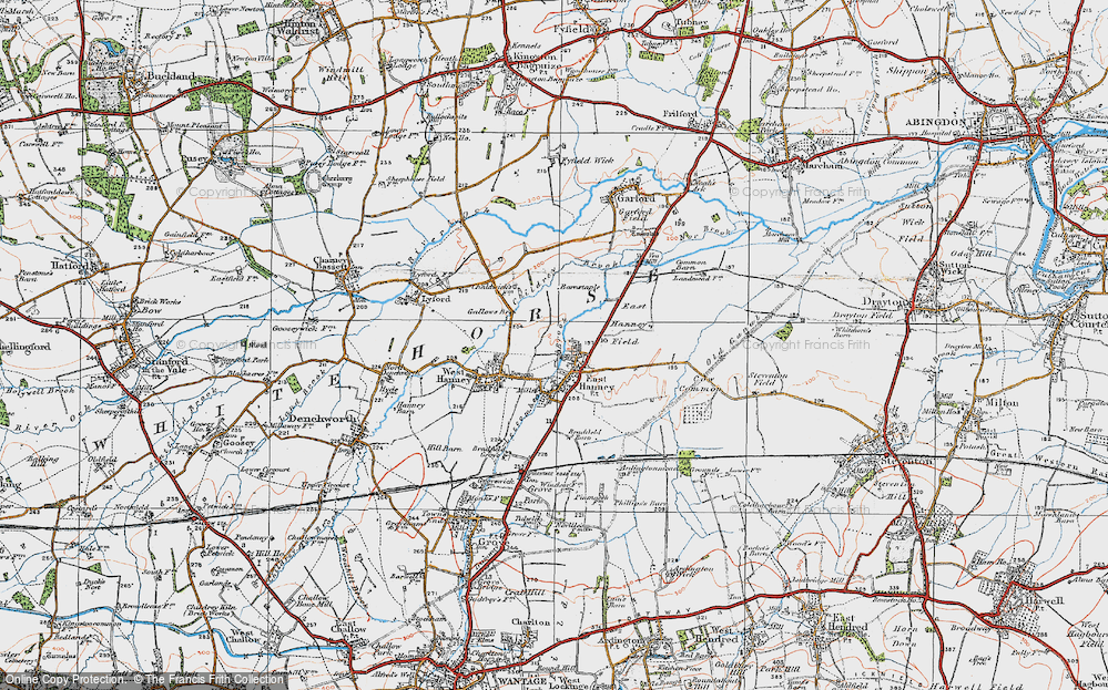 East Hanney, 1919