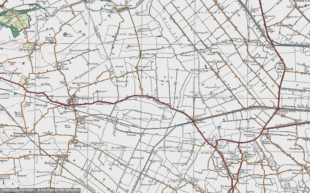 East Heckington, 1922
