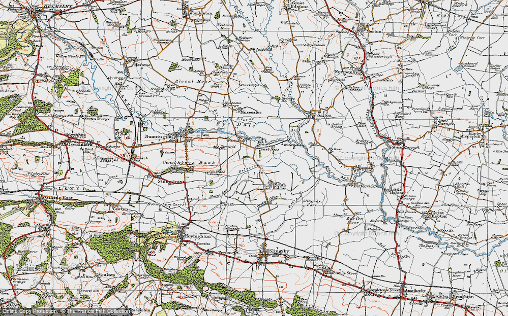 Old Map of East Ness, 1925 in 1925