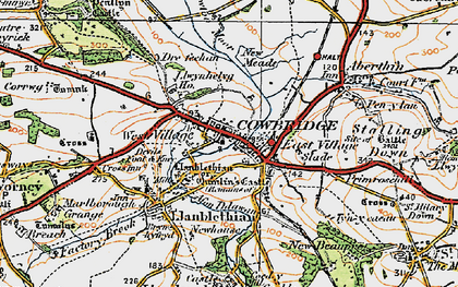 Old map of East Village in 1922