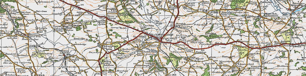 Old map of East Village in 1922