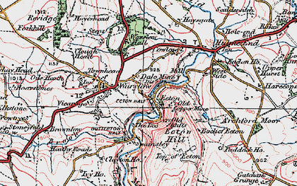 Old map of Hayesgate in 1923