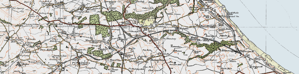 Old map of Eden Vale in 1925