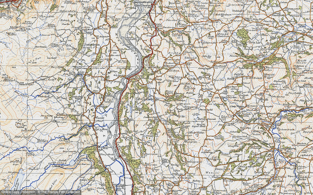 Eglwysbach, 1922