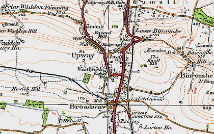 Old map of Bayard Hill in 1919