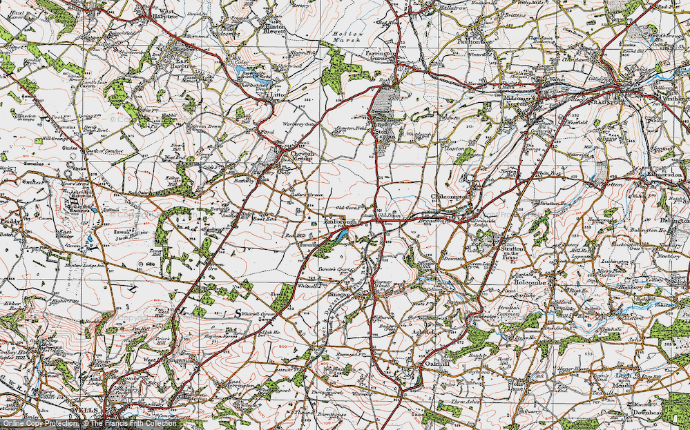 Old Maps of Emborough, Somerset - Francis Frith