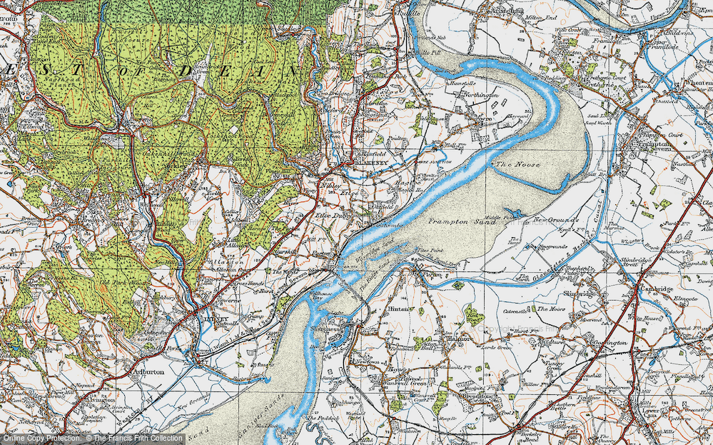 Old Map of Etloe, 1919 in 1919