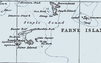 Old map of Brownsman in 1926