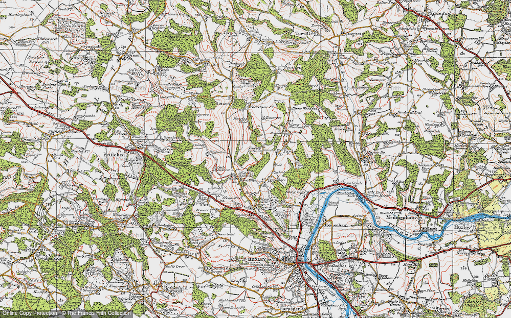 Fawley Bottom, 1919