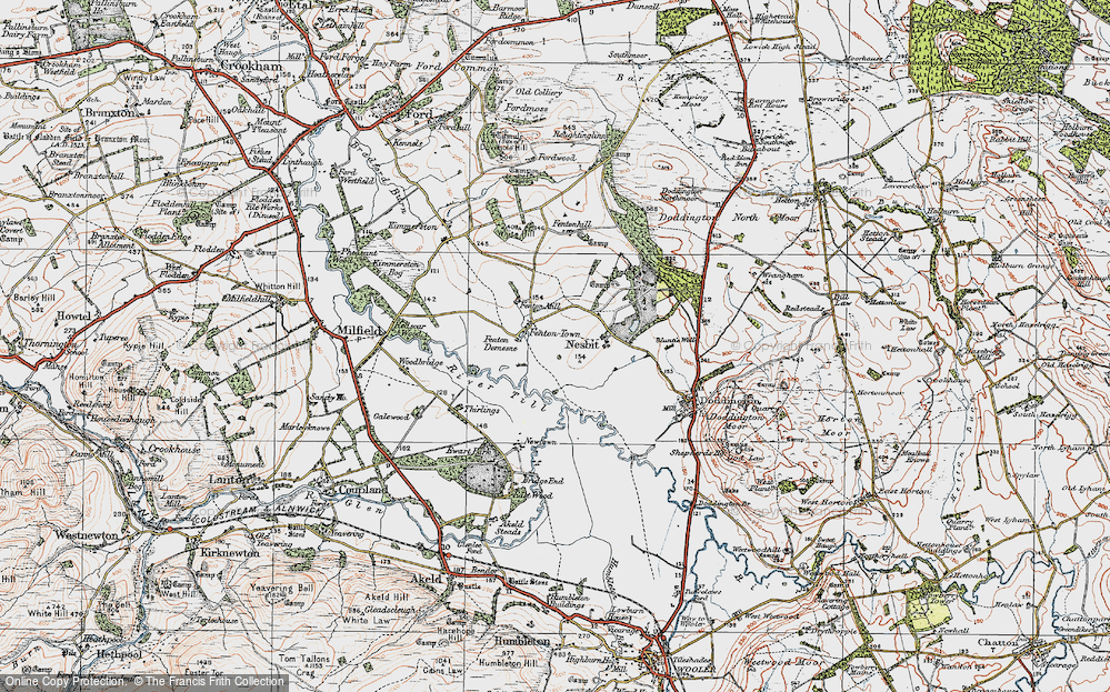 Old Map of Fenton, 1926 in 1926