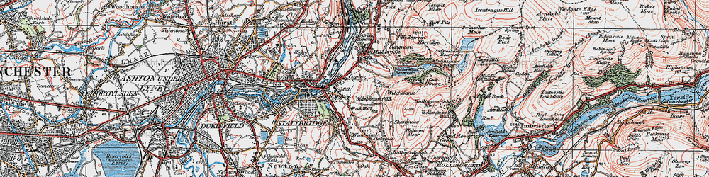 Old map of Fern Bank in 1924
