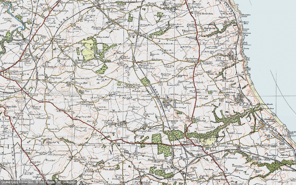 Old Map of Fleming Field, 1925 in 1925