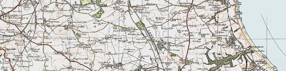 Old map of Fleming Field in 1925