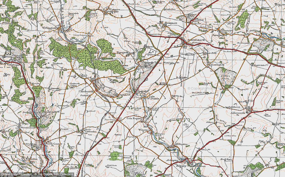 Fossebridge, 1919
