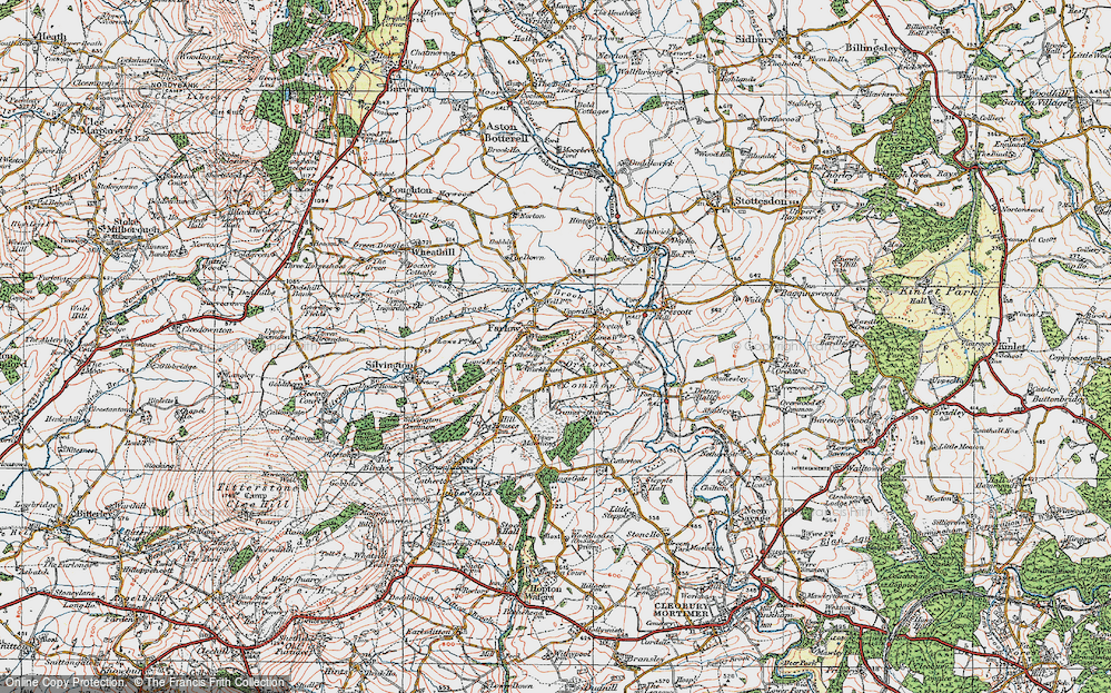 Old Map of Foxholes, The, 1921 in 1921