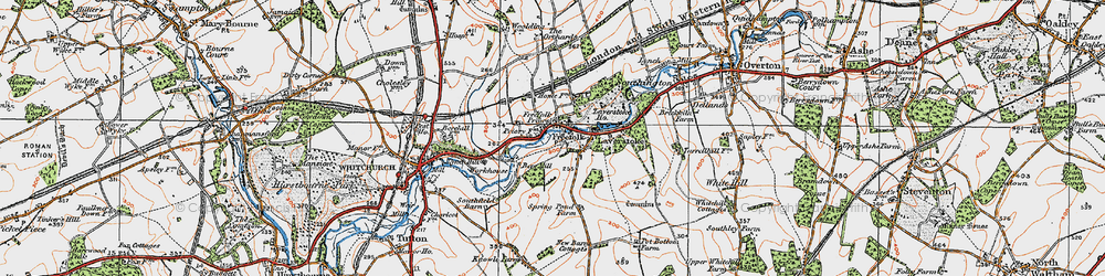 Old map of Freefolk in 1919