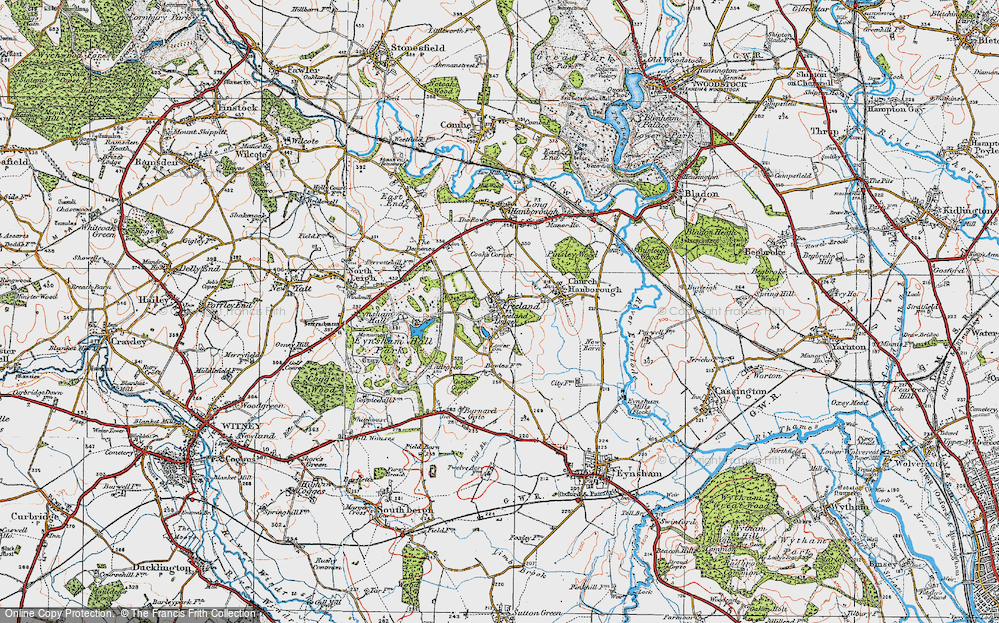 Old Map of Freeland, 1919 in 1919