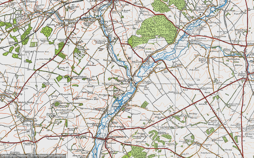 Old Map of Fullerton, 1919 in 1919