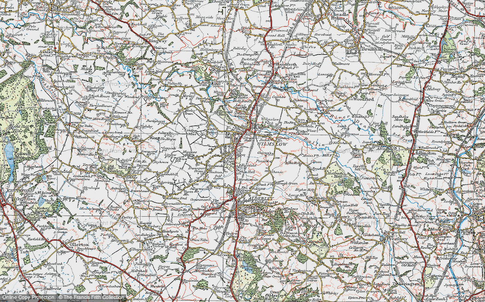 Old Map of Fulshaw Park, 1923 in 1923