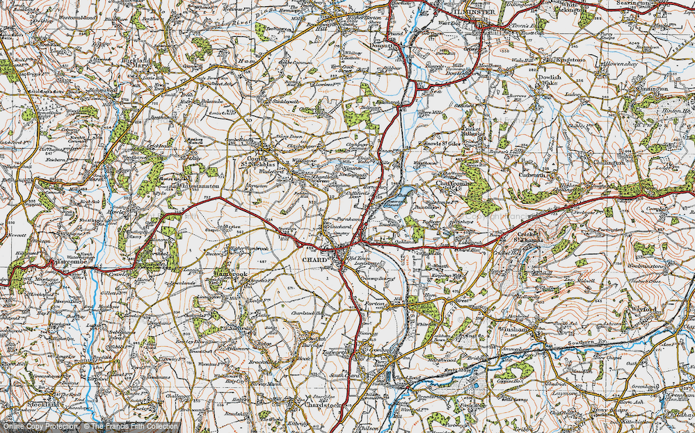 Old Map of Furnham, 1919 in 1919