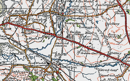 Old map of Garden Village in 1923