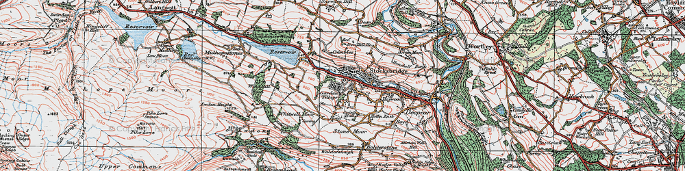 Old map of Garden Village in 1924