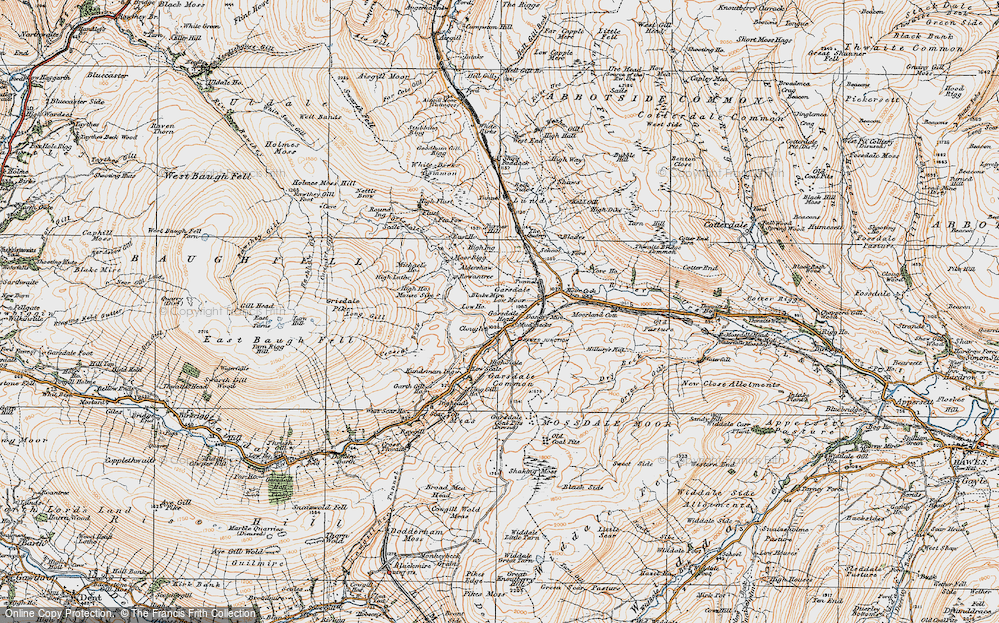 Garsdale Head, 1925
