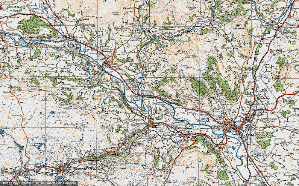 Glangrwyney, 1919