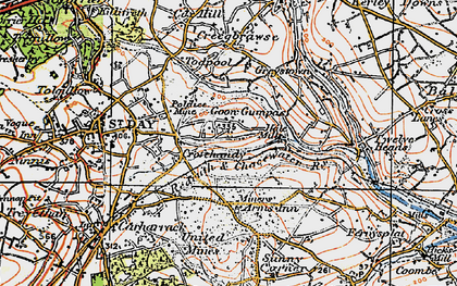 Old map of Goon Gumpas in 1919