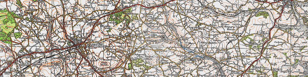 Old map of Goon Gumpas in 1919