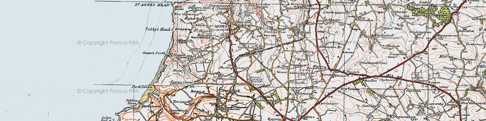 Old map of Goonbell in 1919