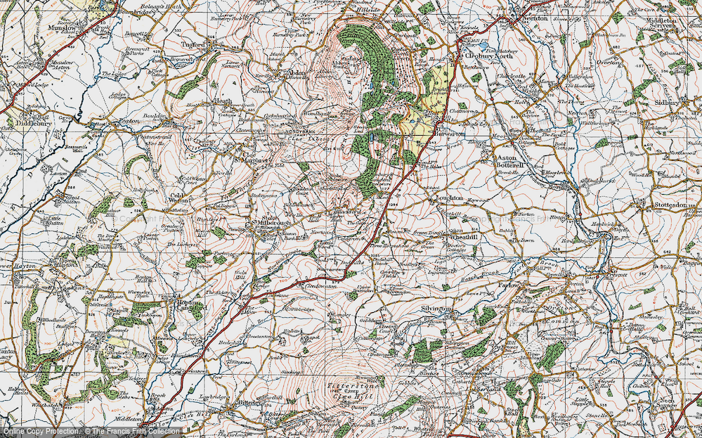 Old Map of Gore, The, 1921 in 1921