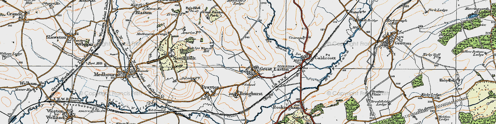 Old map of Wignell Hill in 1920