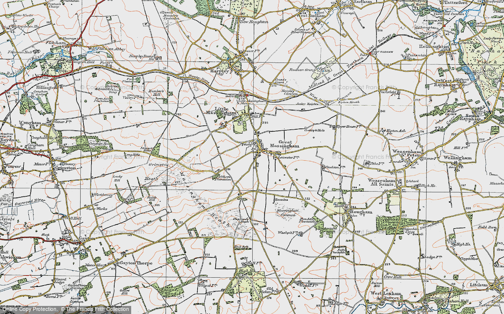 Great Massingham, 1921