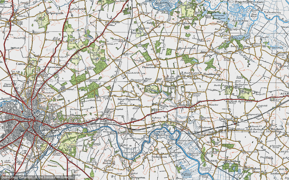 Great Plumstead, 1922