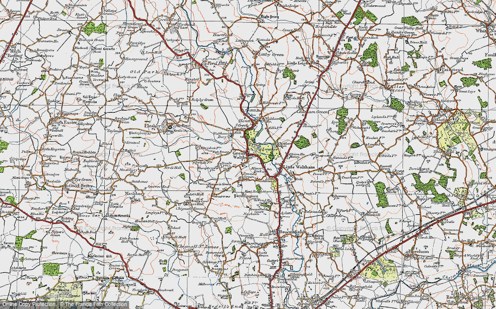 Great Waltham, 1919