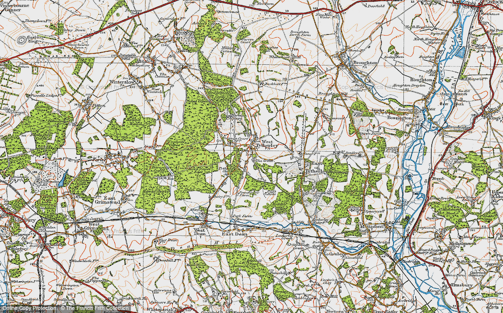 Old Map of Green, The, 1919 in 1919