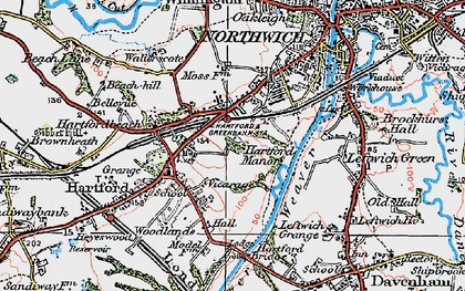Old map of Greenbank in 1923