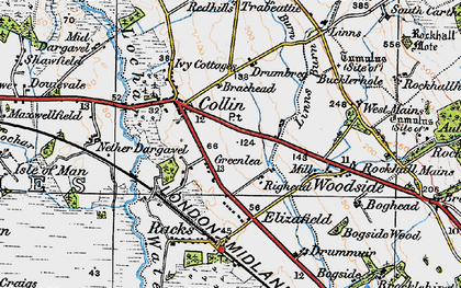 Old map of Greenlea in 1925