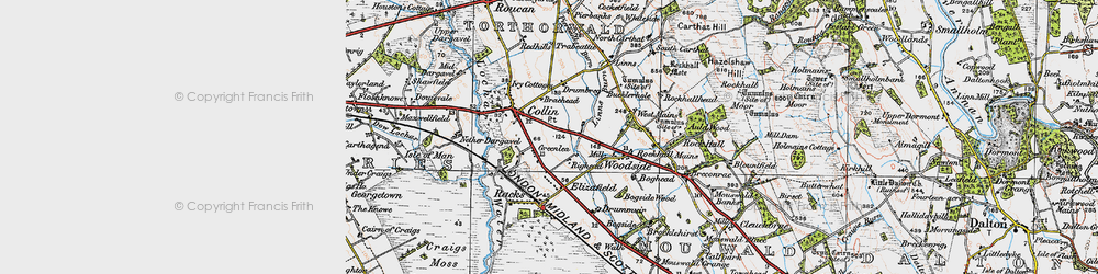 Old map of Greenlea in 1925