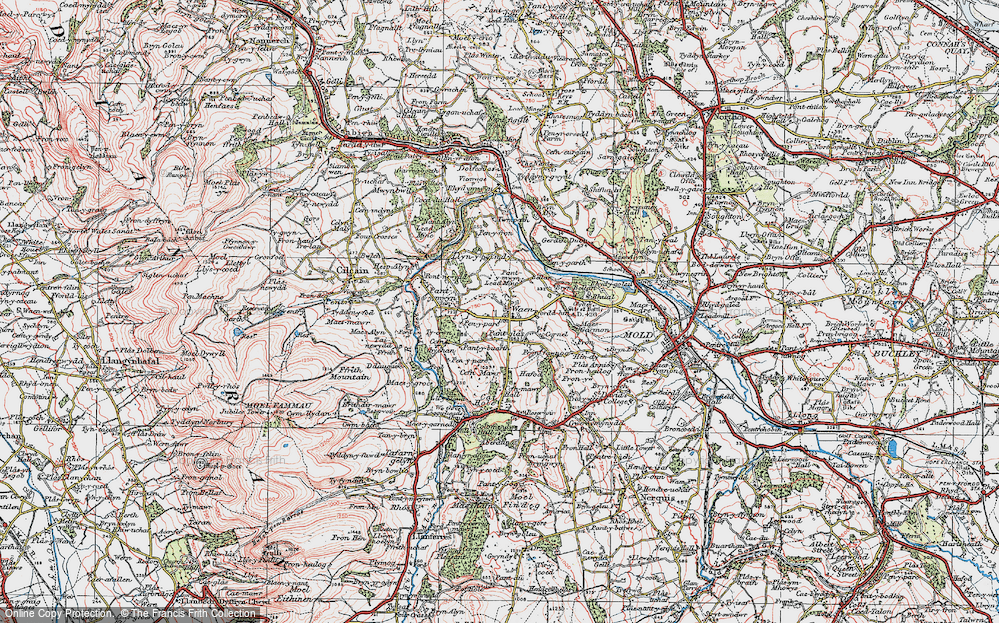 Gwernaffield, 1924