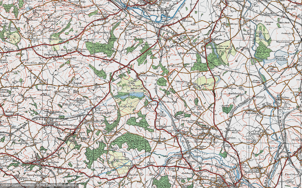 Old Map of Haigh, 1924 in 1924