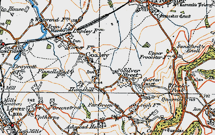 Old map of Hamshill in 1919