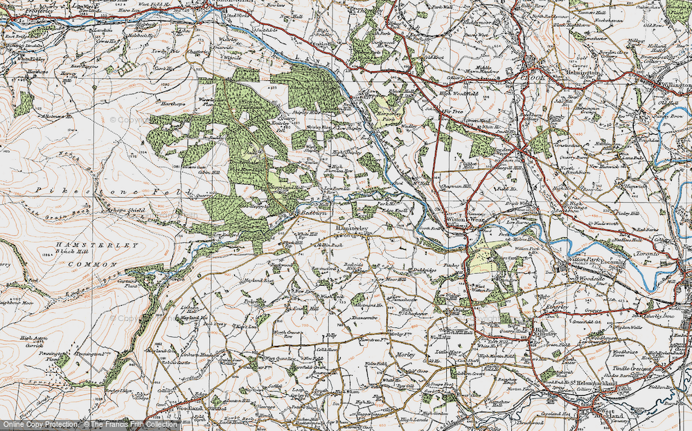 Hamsterley, 1925