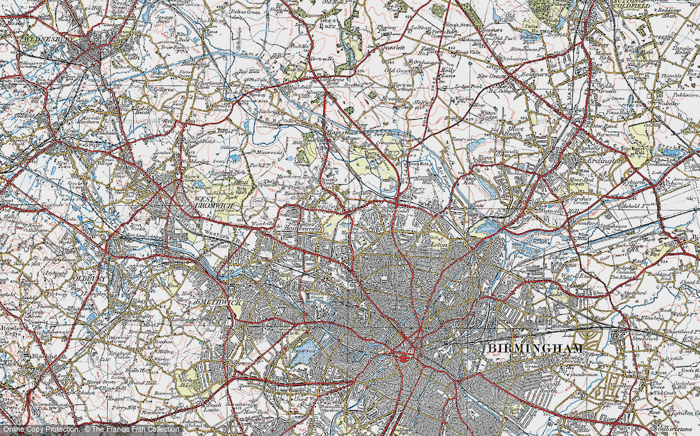 Handsworth Wood, 1921