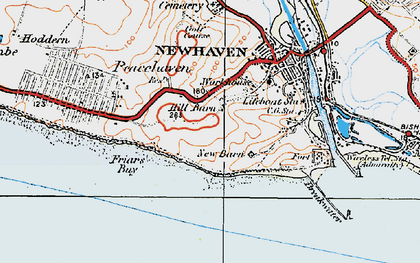 Old map of Harbour Heights in 1920